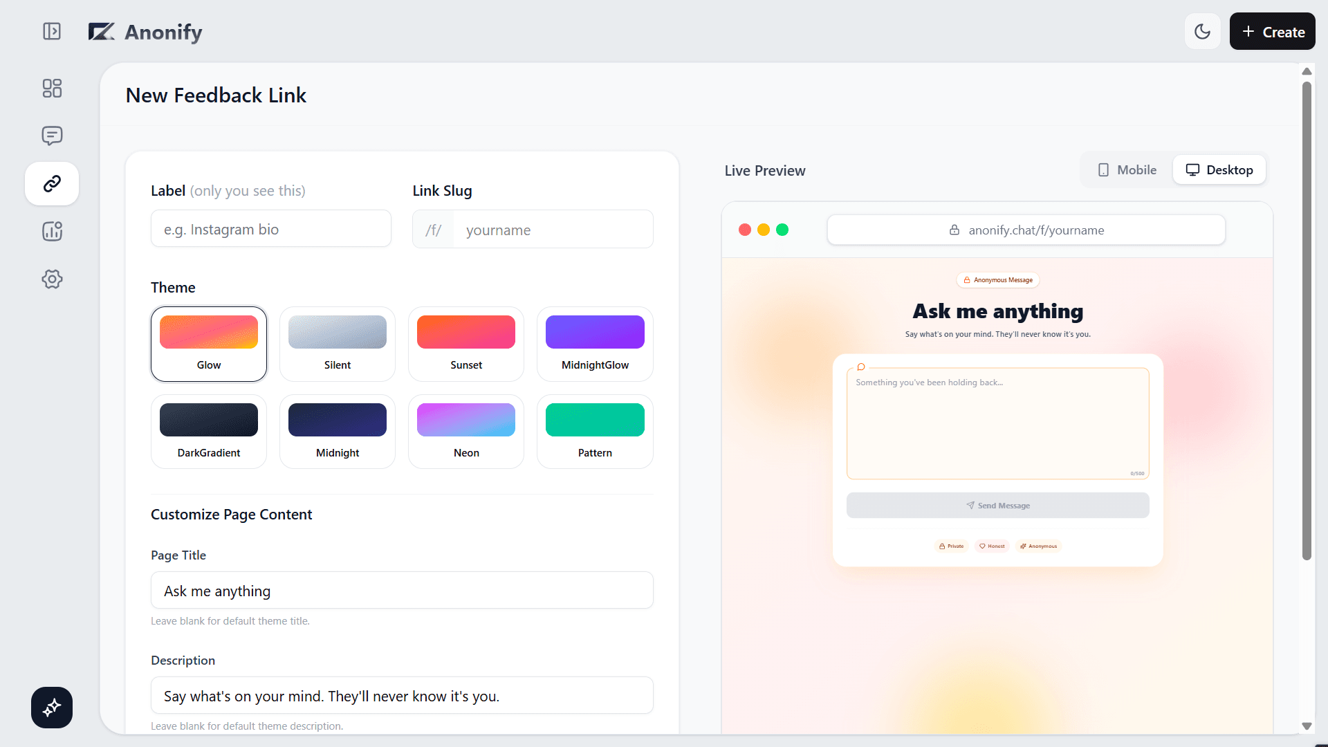 Anonify screenshot 2