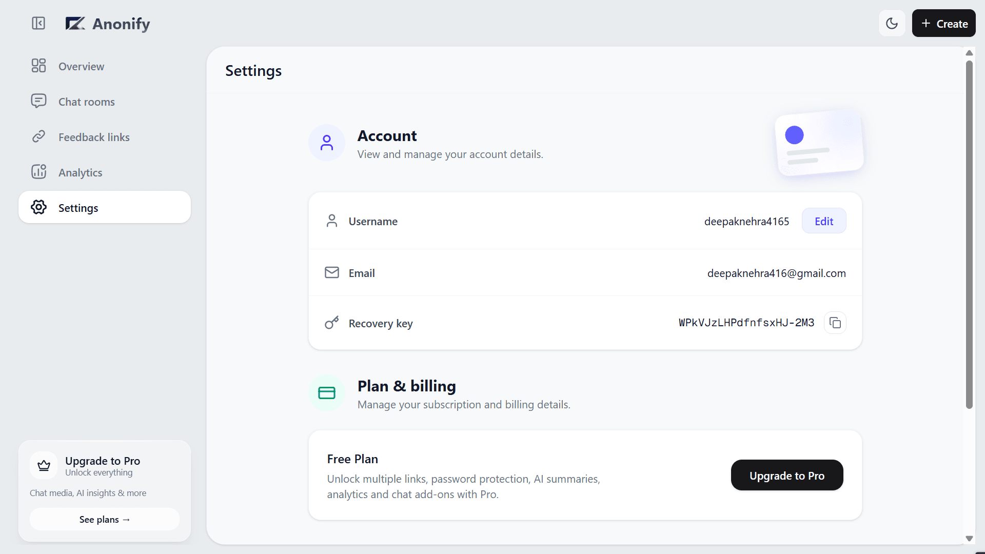 Anonify screenshot 7
