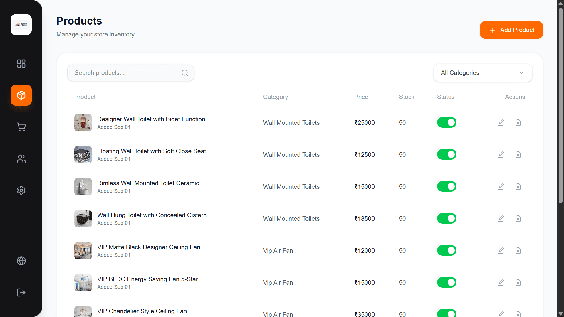 Electronics E-Com Platform screenshot 6