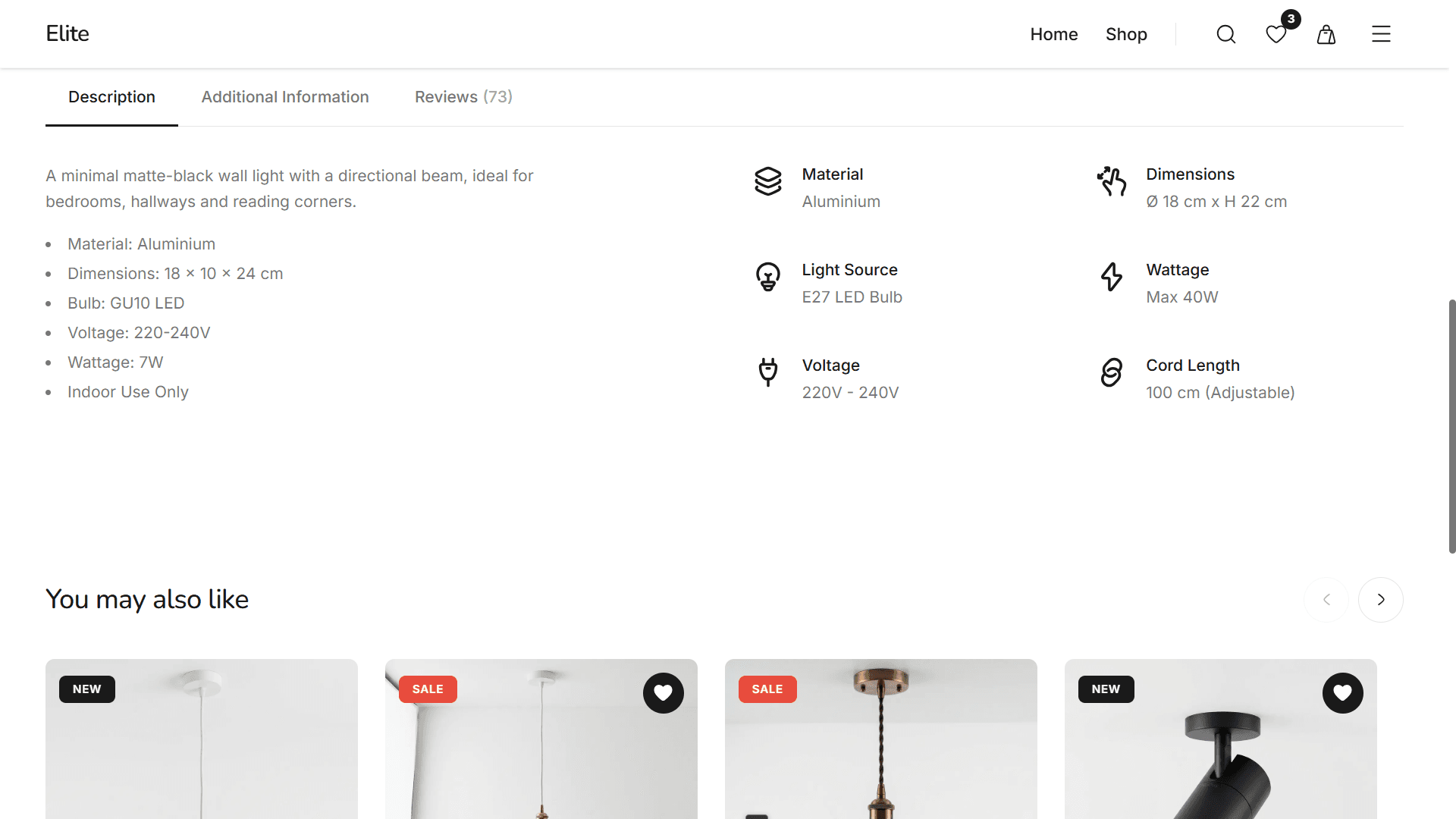 Elite E-com screenshot 5