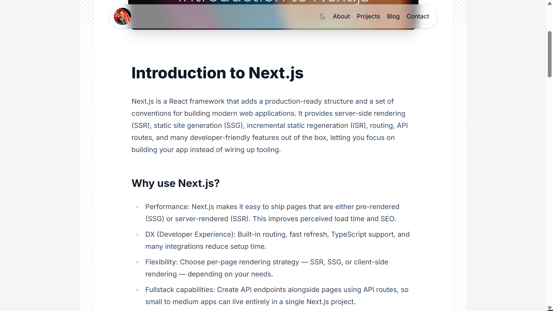 Modern Portfolio screenshot 4