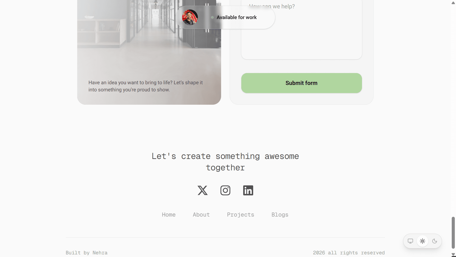 Portfolio Template V2 screenshot 4