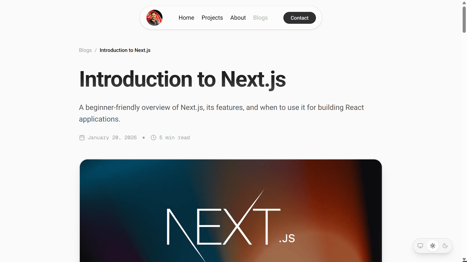 Portfolio Template V2 screenshot 7