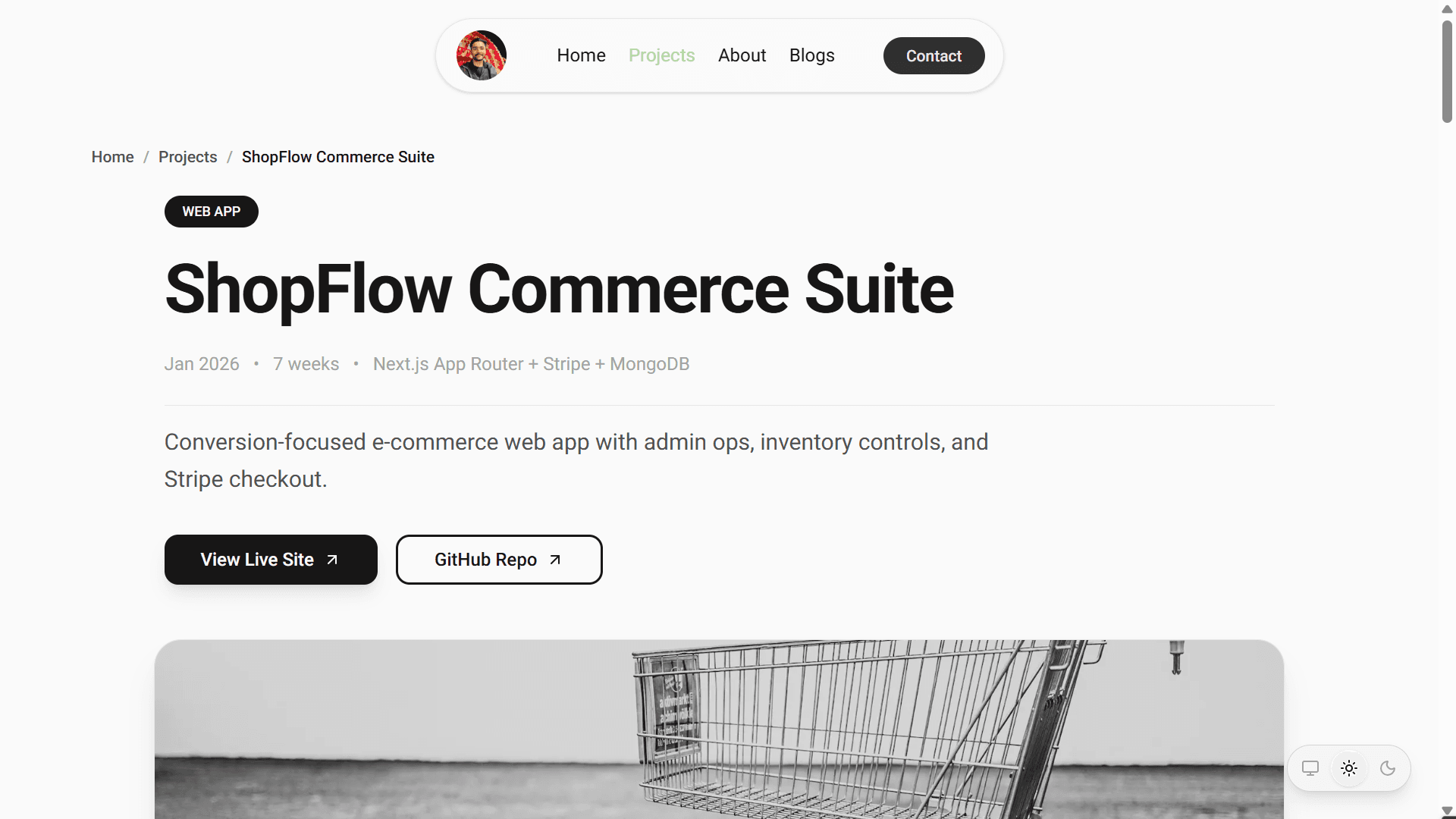 Portfolio Template V2 screenshot 5