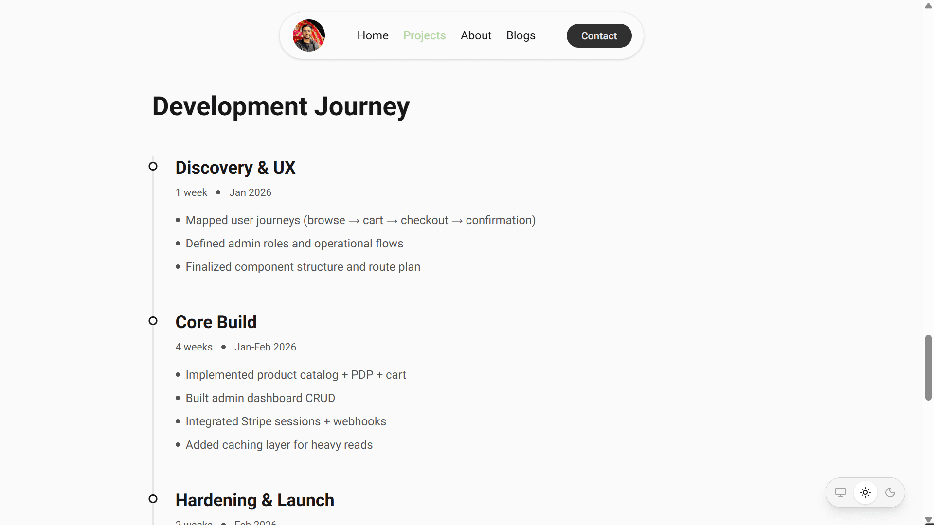 Portfolio Template V2 screenshot 6