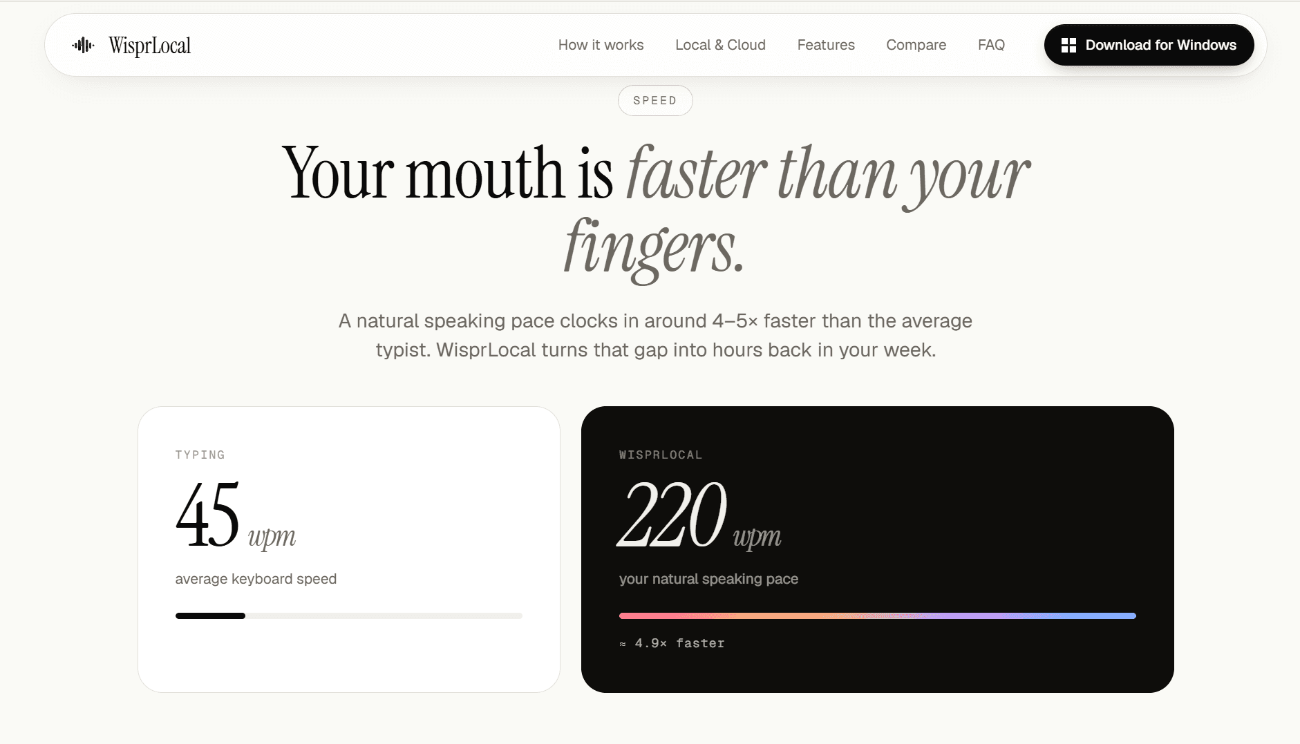 Wisperflow screenshot 5