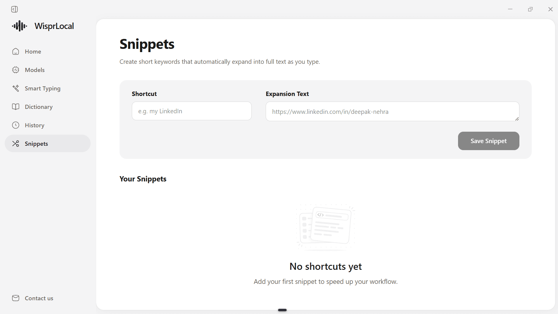 Wisperflow screenshot 3